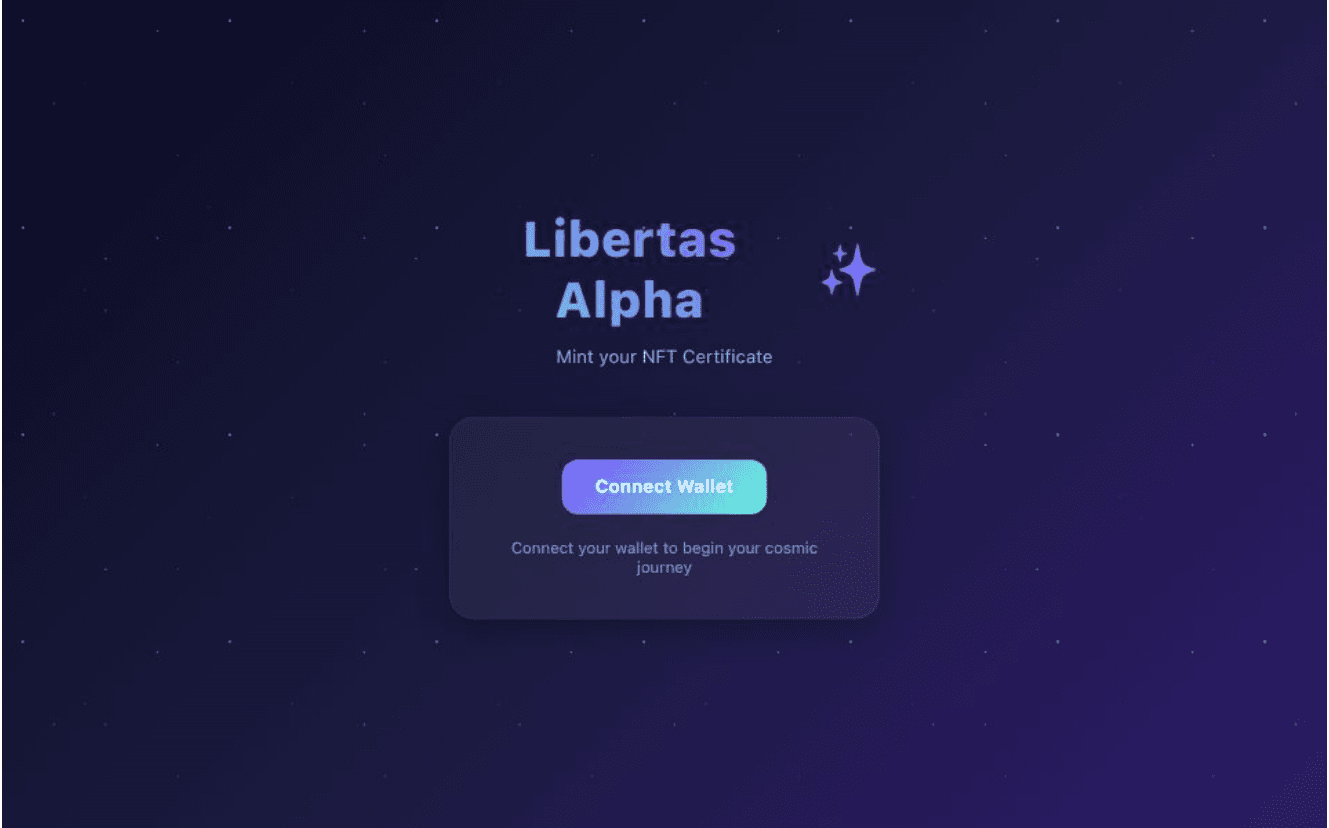 Preview of Event Certificate NFT System